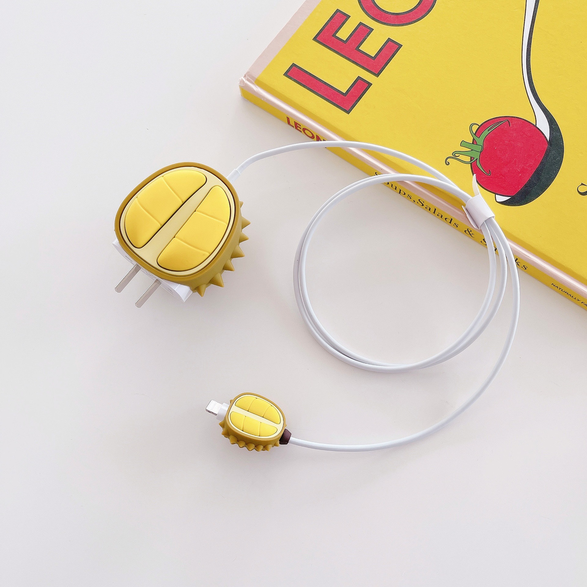 Adecuado para Apple Cargador Funda protectora para cable de datos Funda protectora para cable de carga de 20W Funda protectora para cabezal de carga