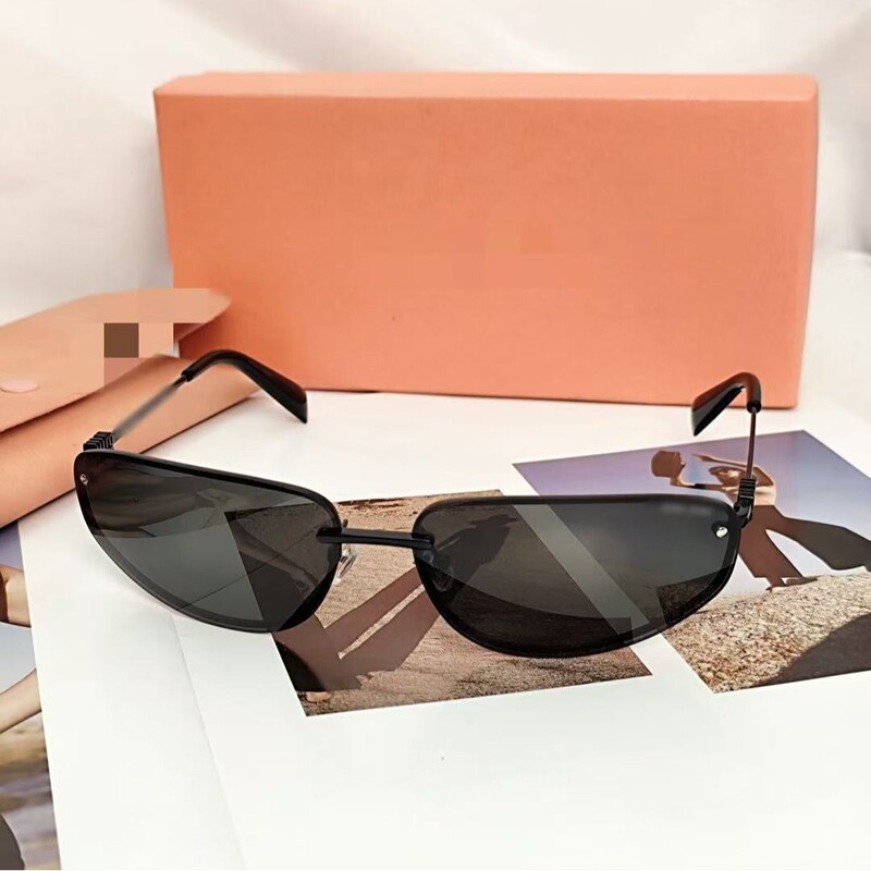 Miu Miu Style A50 90S American Retro Vibe Sunglasses, Old Money Style, Y2K Hot Girl Glass Lenses
