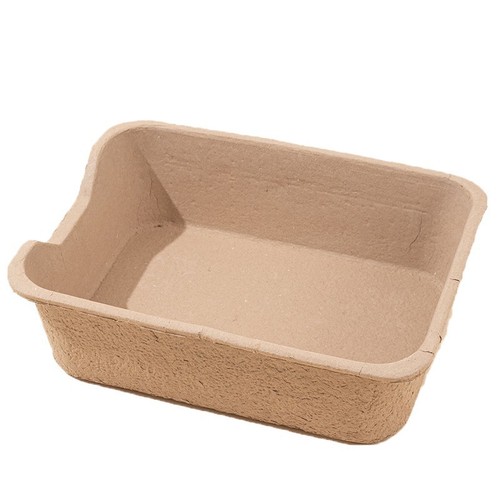 Disposable cat litter box, extra large splash-proof cat litter box, biodegradable, deodorizing, water-absorbing, wash-free open cat toilet