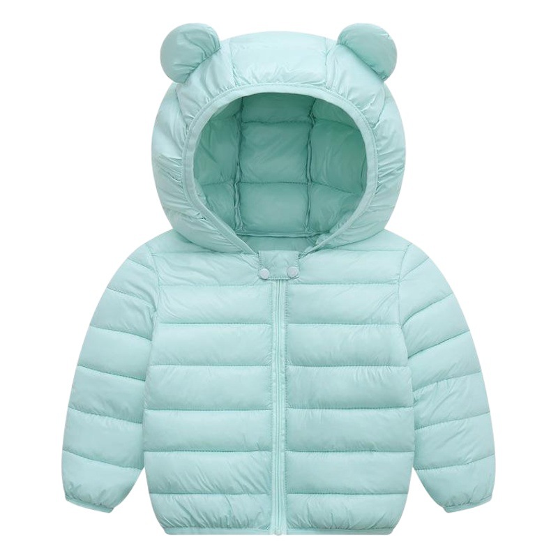 Liquidación fuera de temporada chaqueta acolchada de algodón para niños chaqueta acolchada de algodón ligera abrigo acolchado de algodón para niños ropa de invierno abrigo de bebé para niños