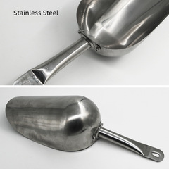 Thickened Plastic Feed Shovel, Stainless Steel Feed Shovel for Farming, Veterinary Equipment, Filler Shovel, Feeding Spoon, Pig Farming Equipment