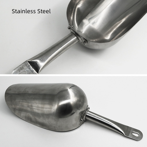 Thickened Plastic Feed Shovel, Stainless Steel Feed Shovel for Farming, Veterinary Equipment, Filler Shovel, Feeding Spoon, Pig Farming Equipment