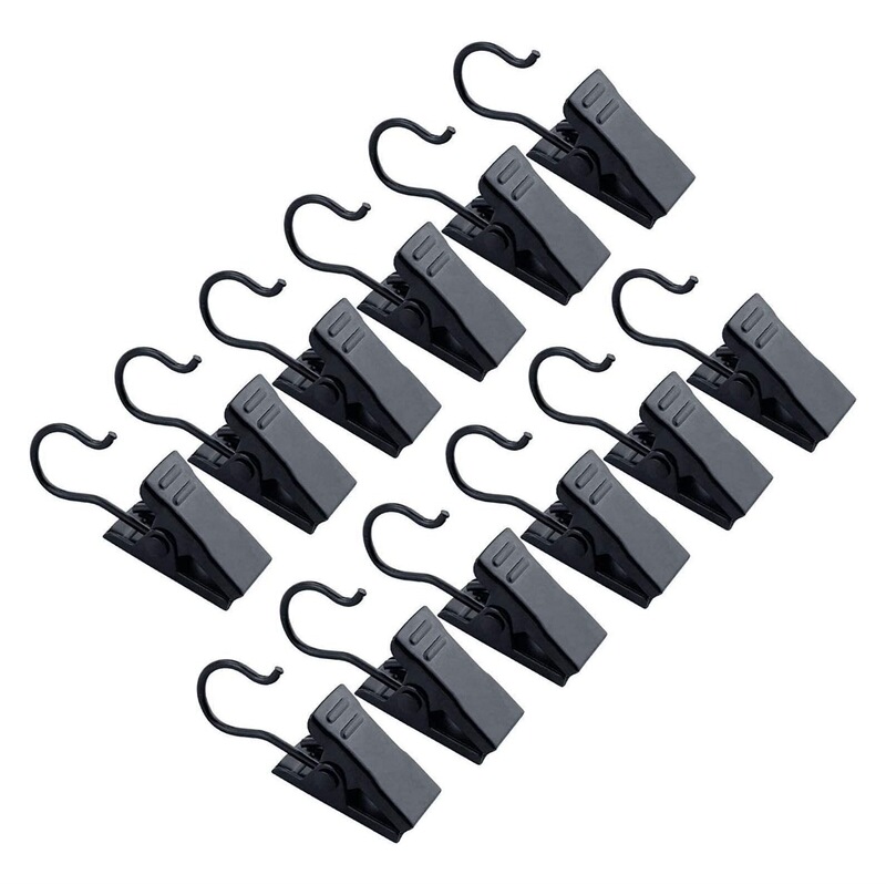 30-Piece Set of Small Heavy-Duty Hook Clips, Metal Curtain Hook Clips, Clips for Photos, Christmas, and Holidays 30-Piece Set of Small Heavy-Duty Hook Clips, Metal Curtain Hook Clips, Clips for Photos, Christmas, and Holidays