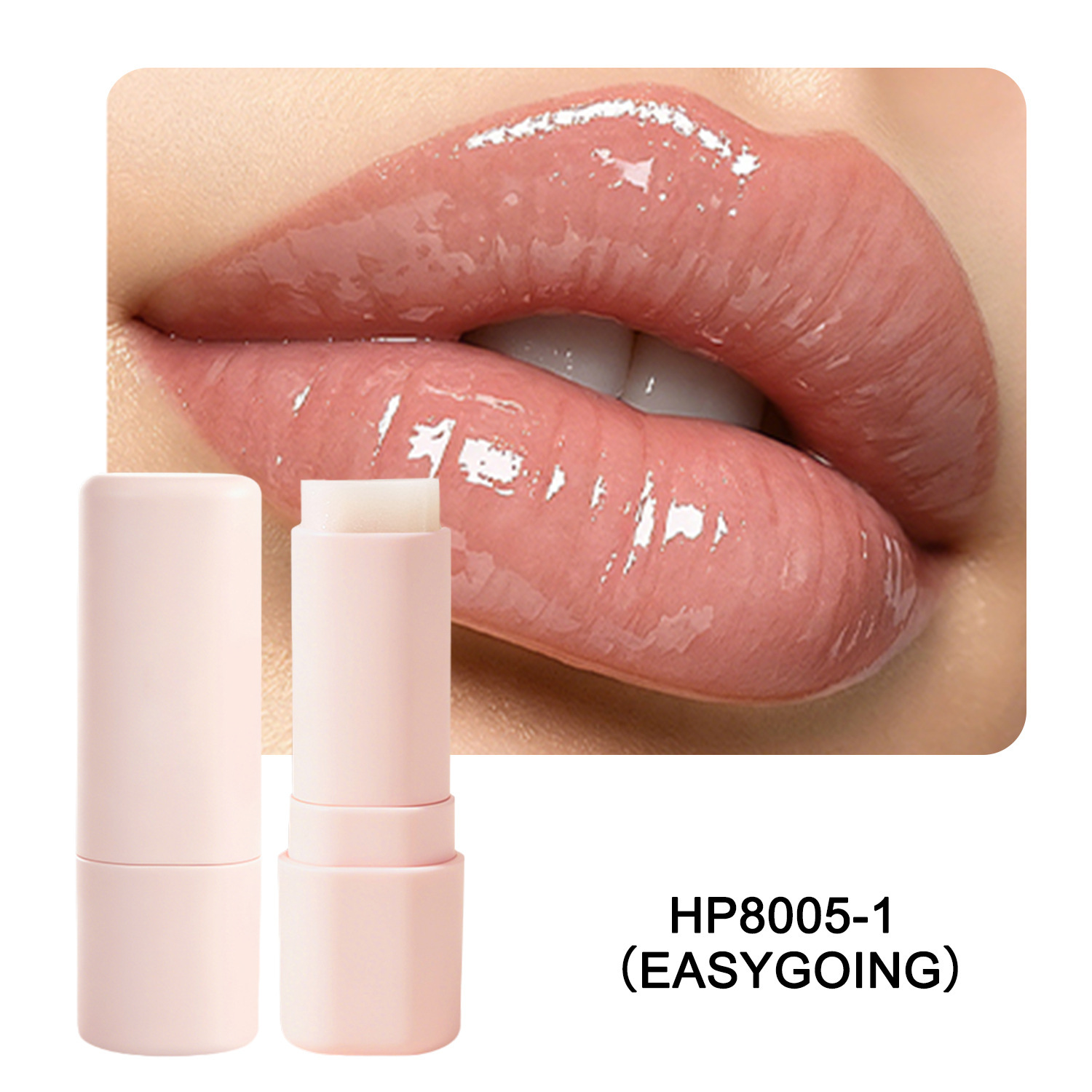 Limpón labial de venta caliente transfronteriza cuadrado humectante humectante maquillaje europeo y belleza fábrica de lápiz labial humectante cosméticos al por mayor