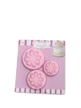 8花瓣雛菊圓形餅干模 方形餅干模蛋糕裝飾模烘焙模ABS塑料模