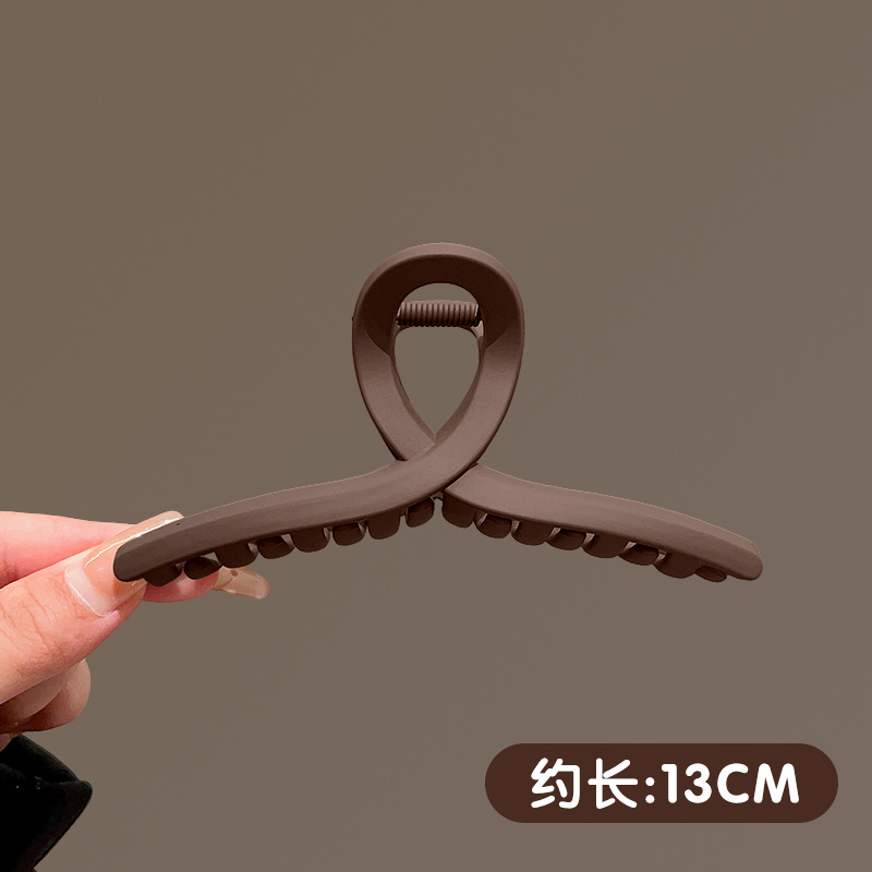 Alto Grado de gran tamaño horquilla para las mujeres 2024 nueva cabeza clip pelo volumen tiburón clip tocado horquilla