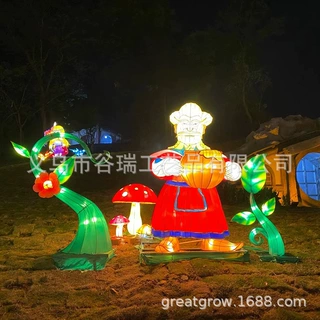 厂家销售 节日花灯 景区亮化美陈花灯彩灯装饰