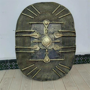 中国古代仿士兵盾牌古装演出拍摄道具将军唐宋三国布置兵器道具盾-阿里巴巴