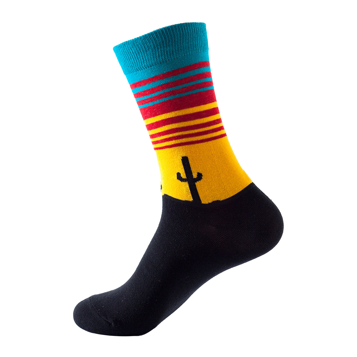 Calcetines de moda para adultos europeos y americanos calcetines de moda para hombres calcetines de marca de moda para mujeres calcetines de media pantorrilla para hombres de moda de Amazon al por mayor