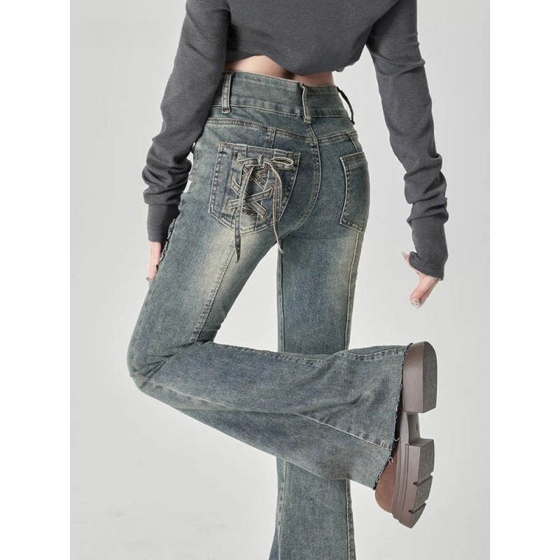 Retro autumn jeans