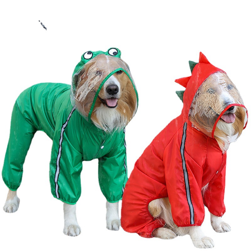 Perro grande mascota Golden Retriever Husky cubo francés Labrador Teddy Cat impermeable de cuatro patas impermeable al aire libre suministros