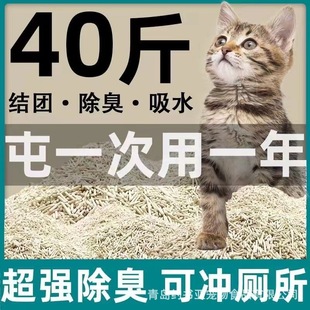Tofu Cat Litter 5kg Pack Deodorizing Dust-Free Large Bag 20kg Tofu Litter Cat House Cat Supplies Free Shipping