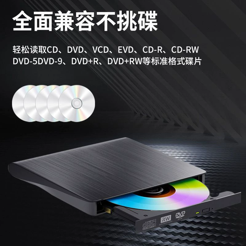 Внешний оптический привод USB 3.0, привод DVD/CD для ноутбука, настольного ПК, унифицированный