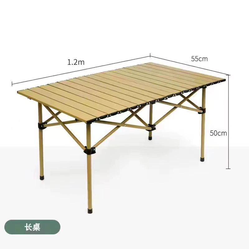 Складной туристический стол (Shanduke) портативный из сплава железа, складной 53×51×50 / 95×55×50 см, вариант 1,2 м