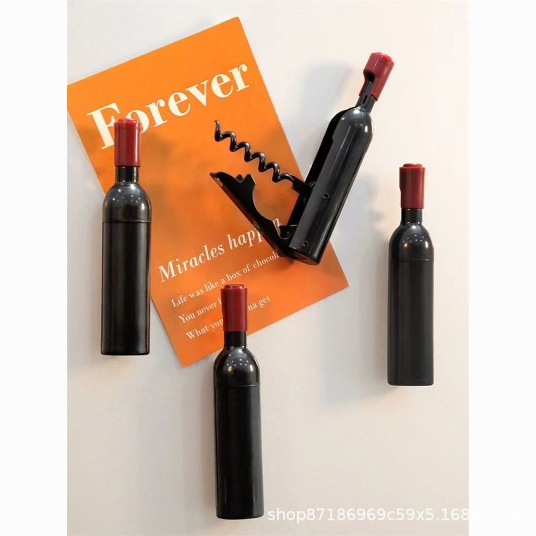 Fabricante mayorista de cerveza de acero inoxidable abrador de botellas de vino creativo tipo botella de vino abierto de botellas de cocina multifuncional