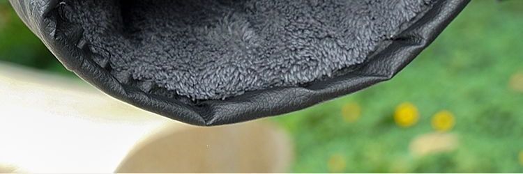 Thickened winter warm handlebar covers for electric bikes, waterproof and windproof, with fleece lining