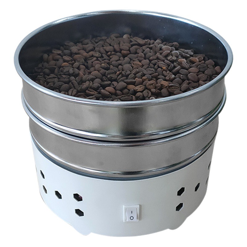 Amazon se especializa en 600g Placa de enfriamiento de granos de café hogar pequeña placa de enfriamiento de granos de café tostado producto de patente