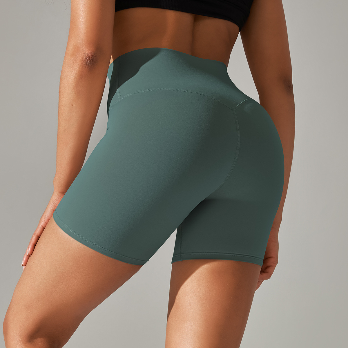 105g Weight Shorts Pants Length Nylon, Spandex Fabric Type Leggings Pants Type Fitness, Yoga Occasion Solid Color Pattern Summer, Spring Season Casual, Sport Style Style Casual Sport Style Solid Color Nylon Spandex Active Bottoms Leggings 89