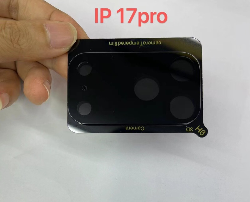 适用iPhone17Promax一体全透明镜头膜苹果17Air丝印全包摄像头贴|undefined
