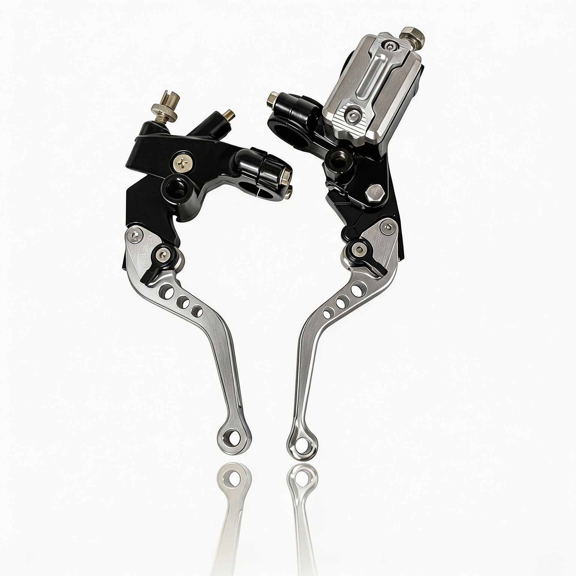 Motorcycle Direct Push Brake Master Cylinder Hj125T-6 Left Brake Assembly 22mm Hydraulic Disc Brake Universal Modification Parts