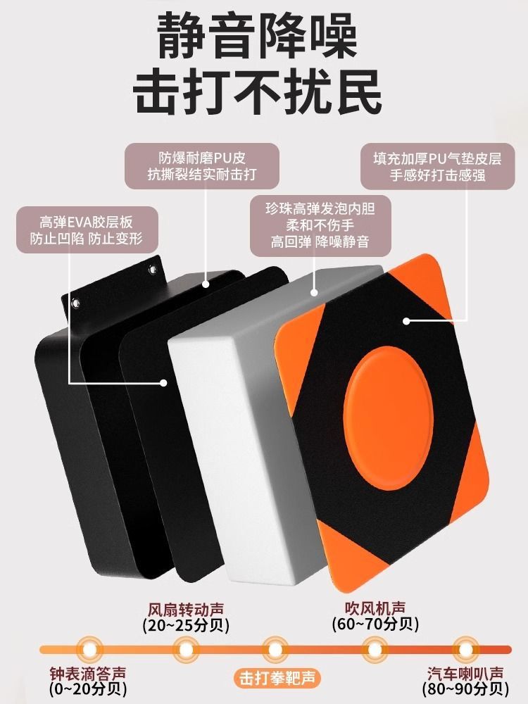 Bolsa de arena de quema de grasa Boxeo entrenamiento de lucha Equipos profesionales Sanda Objetivos de pared domésticos Objetivos de boxeo deportivos adultos Boxeo colgando pared