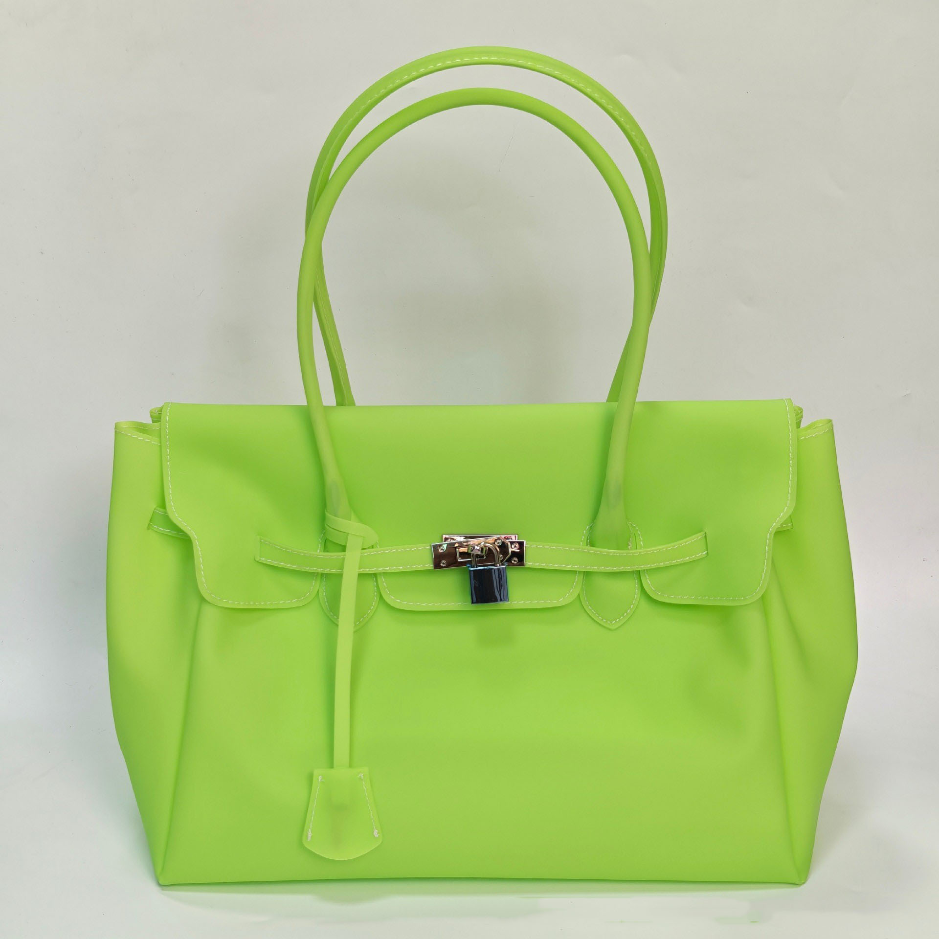 Jellyfirkin nuevo verano nuevokiiikiii bolso de jalea bolso de hombro de gran capacidad bolso de brazo image 14