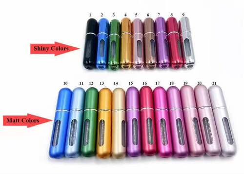 Manufacturer 8ml Perfume Atomizer Portable Travel Atomizer Bottle Refill Bottle Facial Water Sample Atomizer Bottle