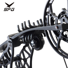 SPG諧波弓片減震複合滑輪弓射箭弓片諧波螃蟹橡膠穩定器吸音避震