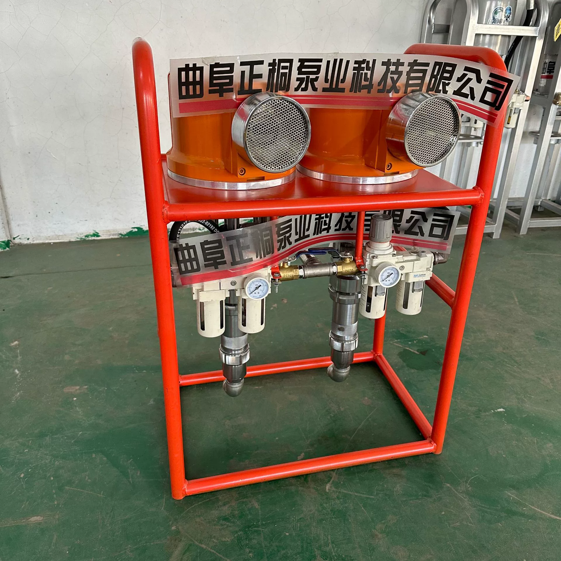 Усиленный пневматический насос для заглушения воды ZBQ-15/5-угольная машина для впрыска химической суспензии для угольной шахты