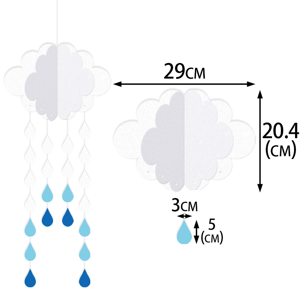 Nueva decoración de fiesta de cumpleaños colgante colgante decoración de boda colgante colgante