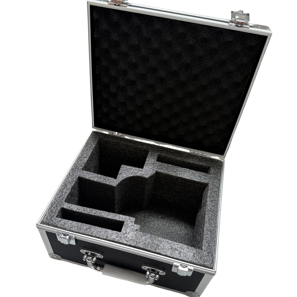 铝箱厂家出售喷码机工具箱铝合金内置防震格子海绵收纳多功能收纳