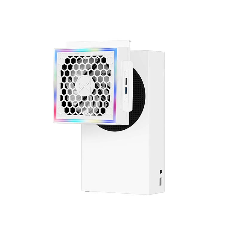Xboxseriess Console Side-Mounted Cooling Fan Xboxseriesrgb Cooling Fan Game Console Accessories