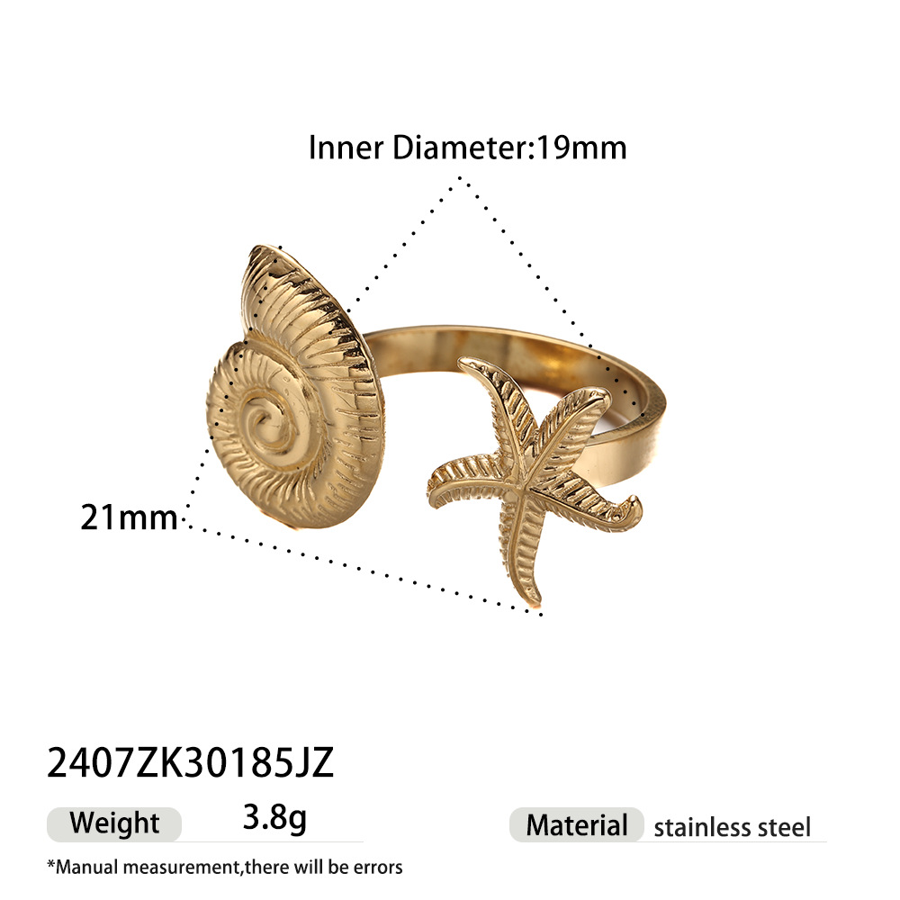 Alta Europa y América collar de acero inoxidable lujo ligero de alta calidad estilo de vacaciones marinas juegos de joyería de venta caliente transfronteriza