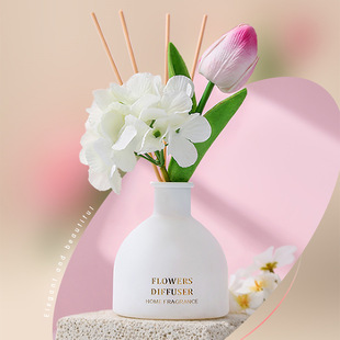 Ceramic Series Simulation Dried Flower Non-fire Aromatherapy Household Indoor Aromatherapy Ornaments Niche Advanced Taste Fresh and Long-lasting