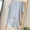【Cute Dog】*【A Bath Towel】-Blue