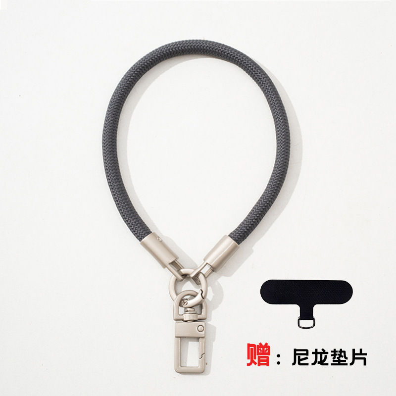高端短手腕手机挂绳可拆户外防摔防丢垫片挂件手机壳相机挂绳|undefined