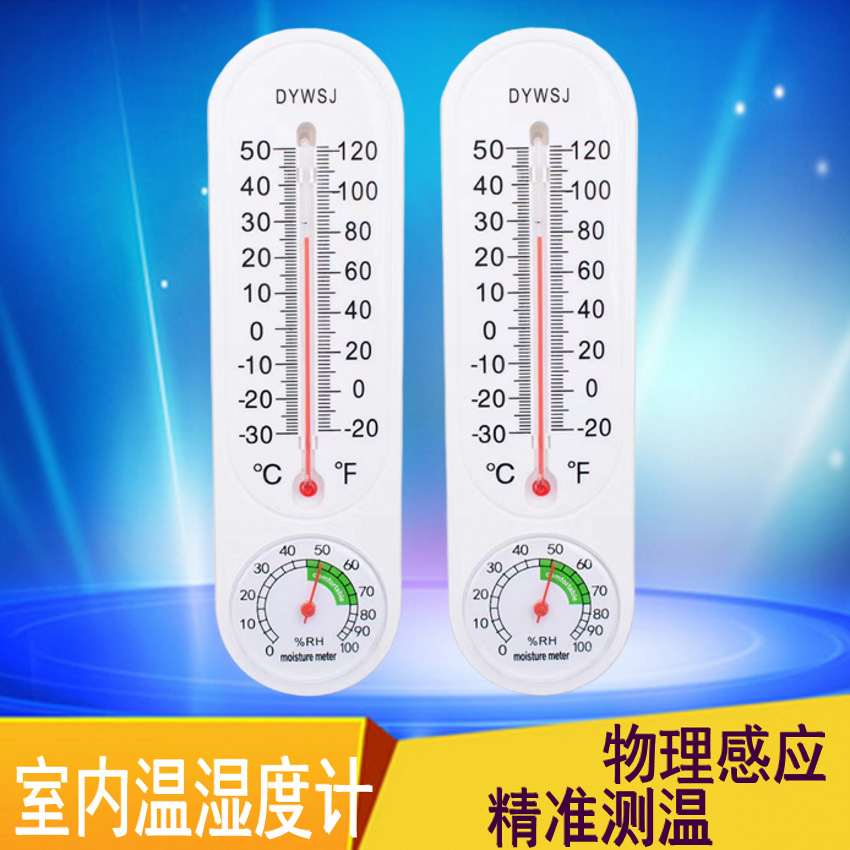 DY温湿度计室内大棚养殖农业工业壁挂温湿度表温度计干湿计湿度计