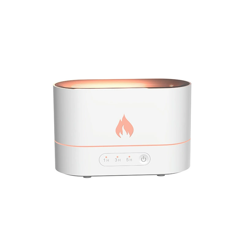 Ultrasonic Aroma Diffuser 853, 250 or 300 ml, mute LED flame humidifier