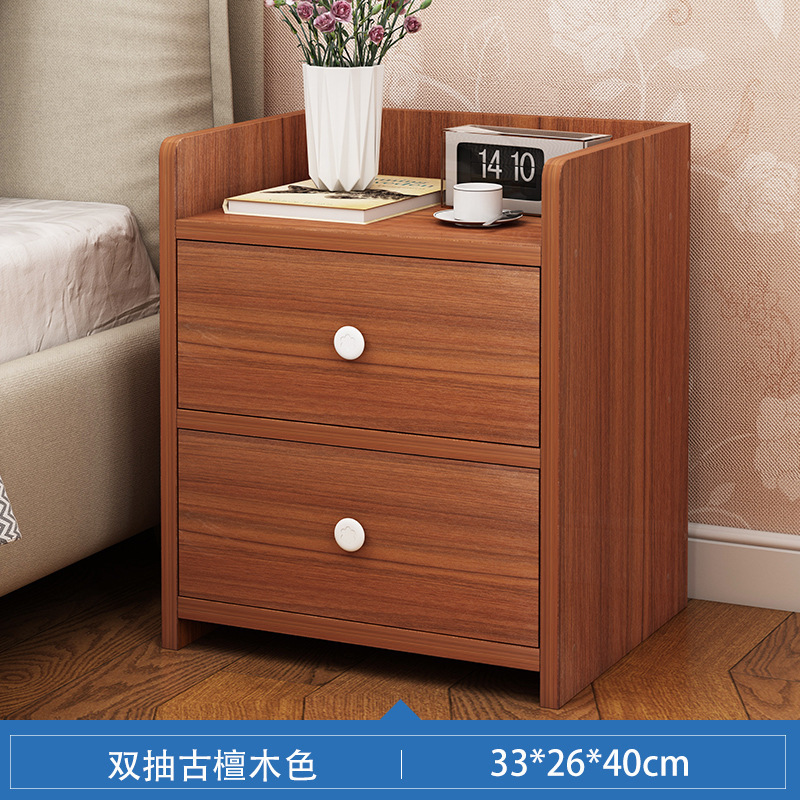 Mesita de noche, estante pequeño minimalista moderno, dormitorio principal simple, nuevo armario de almacenamiento, pequeño armario junto a la cama