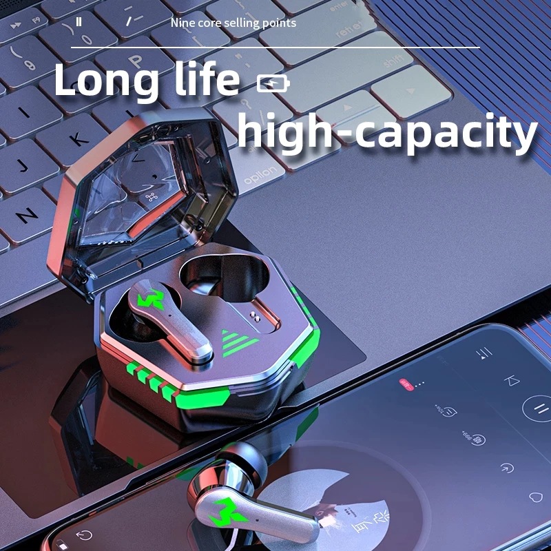 Wireless Headset N35 Wireless Binaural English Tws5.1 Power Bank Bluetooth Headset Game Headset