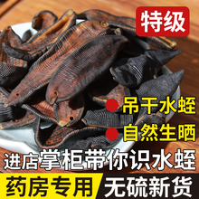 吊干水蛭中药材蚂蝗干 正品野生清水吊杆无硫生晒水蛭 100克包邮