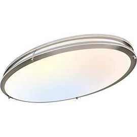 椭圆32英寸LED吸顶灯三色温ETL认证明装灯具卧室厨房浴室走廊