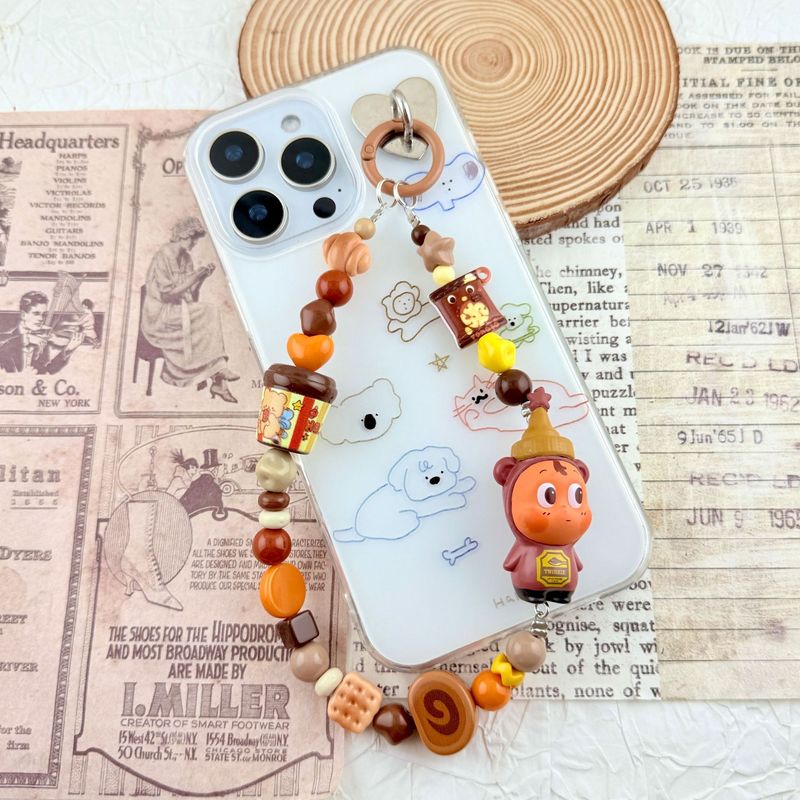 星星人随心配手机链popmart改娃萌粒钥匙扣串珠diy 背包挂件挂饰|undefined