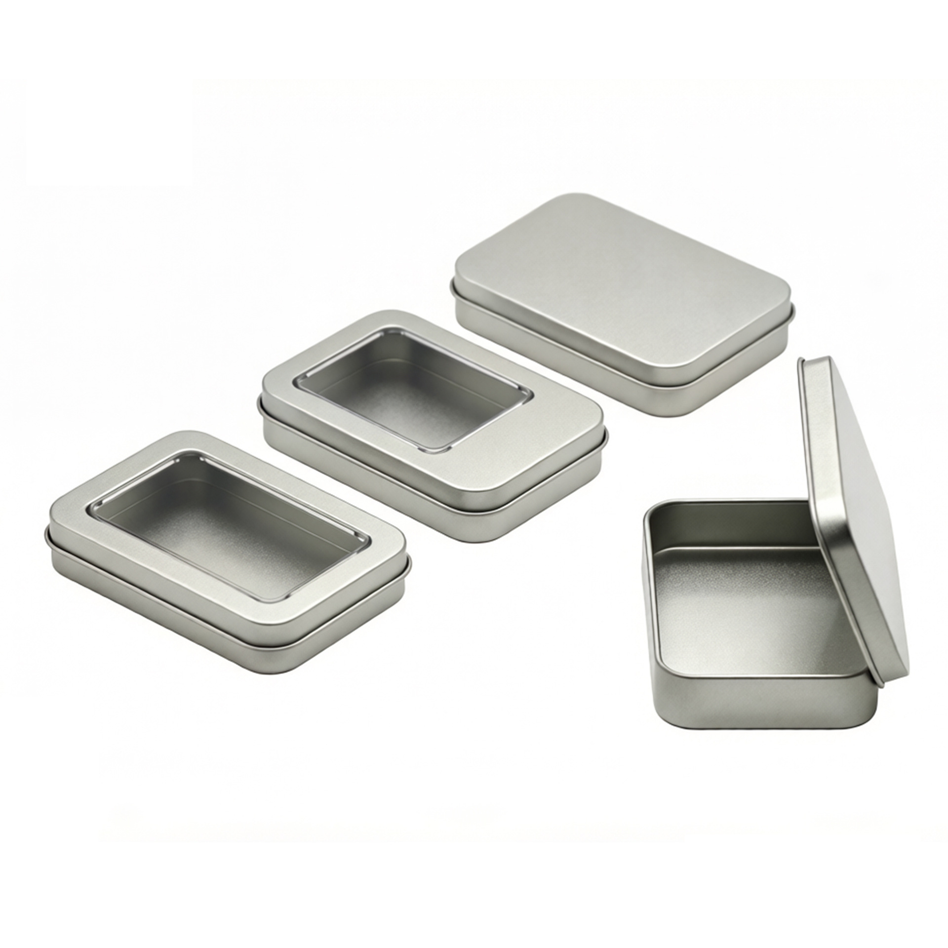 Cajas rectangulares de hojalata al por mayor con tapas, pequeñas cajas de hojalata en stock con tamaños completos, directamente del fabricante, productos populares recomendados para ventas transfronterizas. image 6