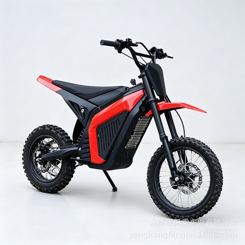 Motocicleta todoterreno eléctrica juvenil transfronteriza Europea y estadounidense con batería de litio 48v1500w motocicleta todoterreno al aire libre image 3