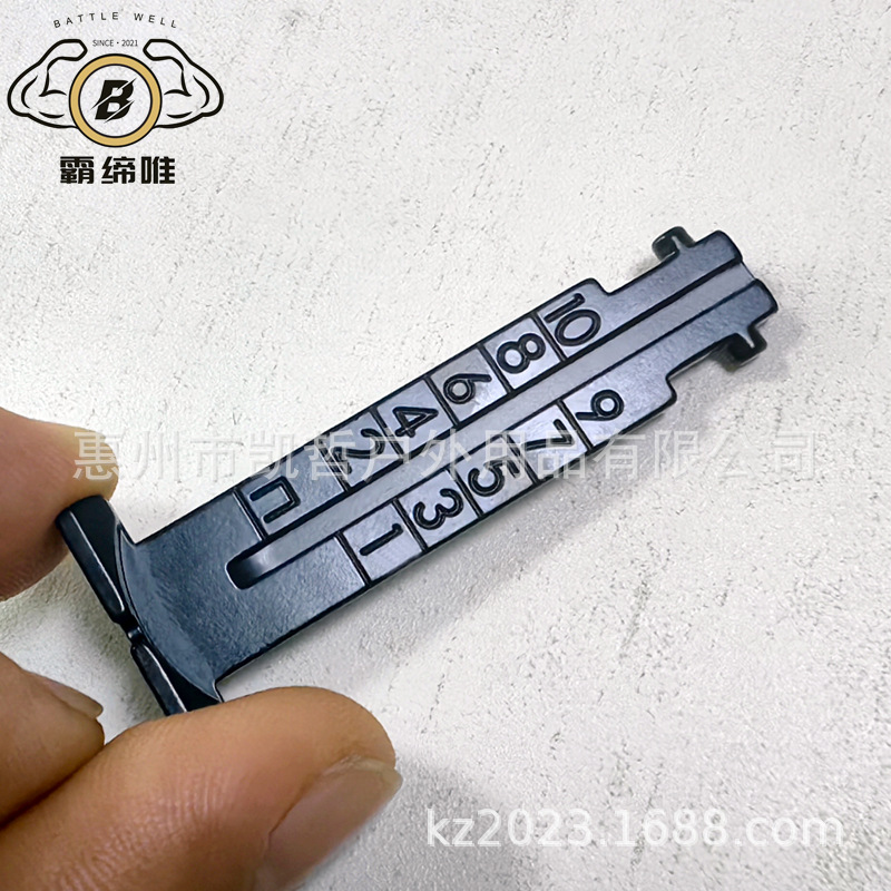 REN XIANG AK47 금속 통치자 AK 74 102 JIN MING 11 보편적 인 장난감 수정 기계 조준 장식 액세서리