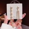 Silver needle, advanced small design earrings, silver 925 sample, internet celebrity, high-quality style, Korean style