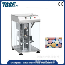 厂家供应-DP-25单冲压片机单冲粉末制片机实验室手摇压片机