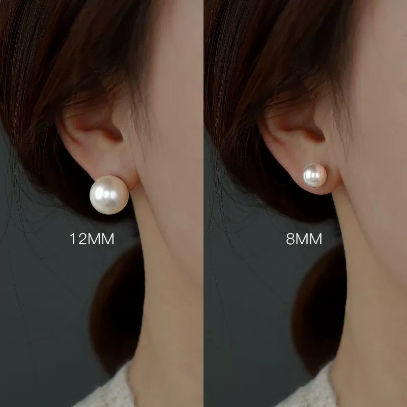 Серебряная игла, модные серьги из жемчуга, образец серебра 925, стиль легкой роскоши