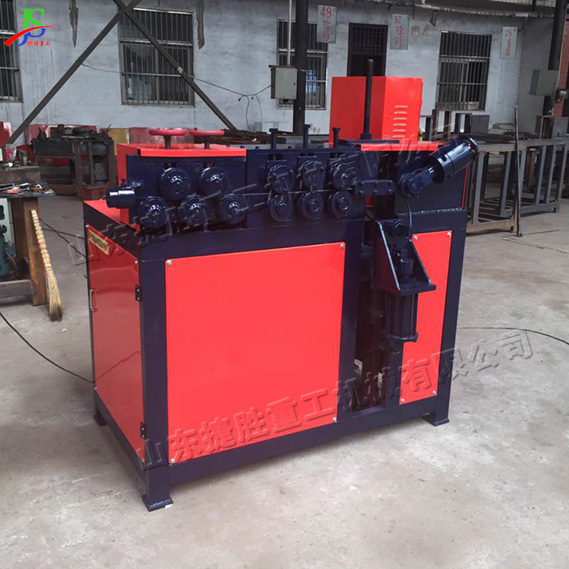 Máquina formadora de nervaduras en espiral pequeña Máquina circular de ajuste de barras de acero CNC automática Máquina dobladora de barras de acero pretensado de puente